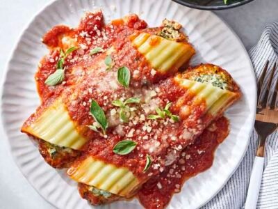 Make-Ahead Manicotti