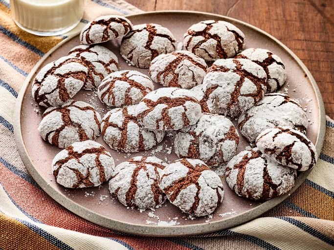 Chocolate Crinkle Cookies