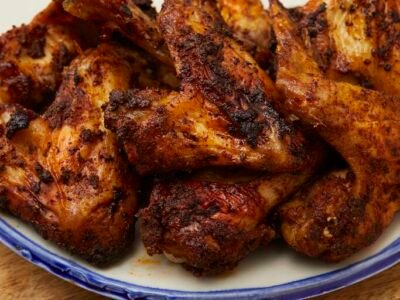 Dry Rub Air Fryer Chicken Wings