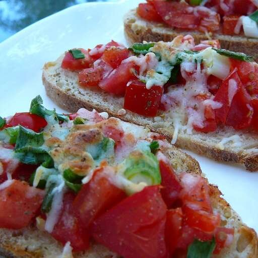 Lazy Bruschetta