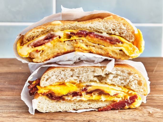 NYC Deli Bacon, Egg, and Cheese Sandwich