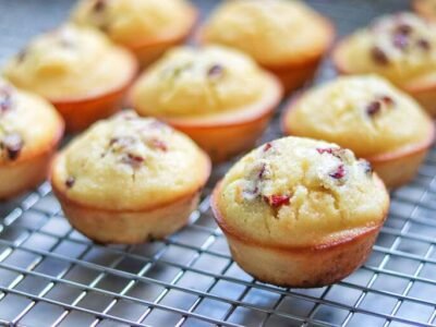 Easy Cranberry Orange Muffins