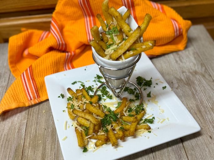 Air Fryer Truffle Polenta Fries