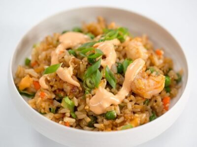 Air Fryer Shrimp Fried Rice