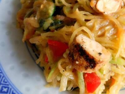 Spaghetti Squash Pad Thai