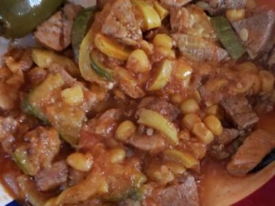 Calabacita con Puerco (Pork with Squash)