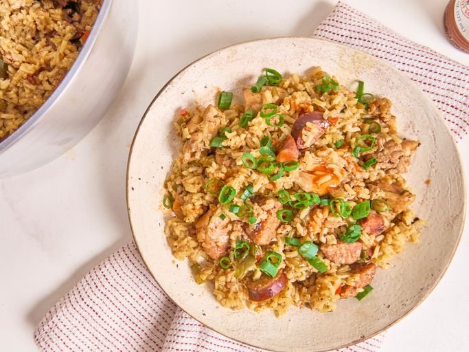 Nicole's Cajun Chicken and Sausage Jambalaya