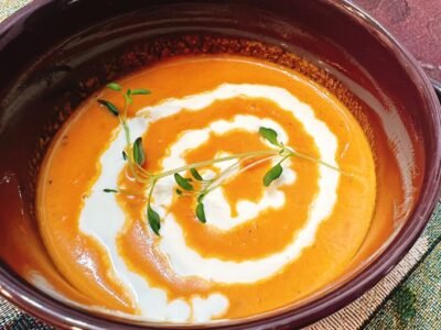 Creamy Tomato Bean Soup