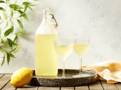 Homemade Limoncello