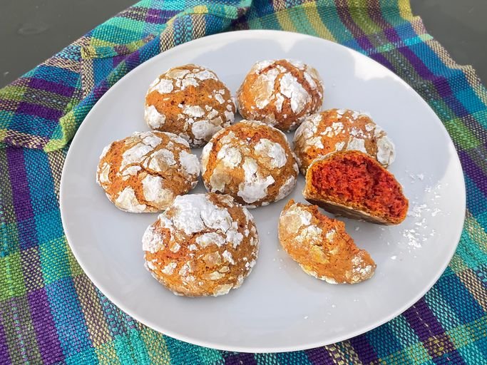 Lemon Turmeric Crinkles