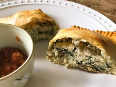 Unbelievable Spinach Calzones