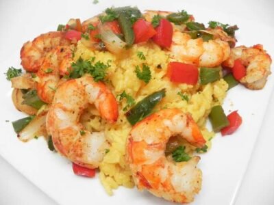 Spanish Rice and Shrimp