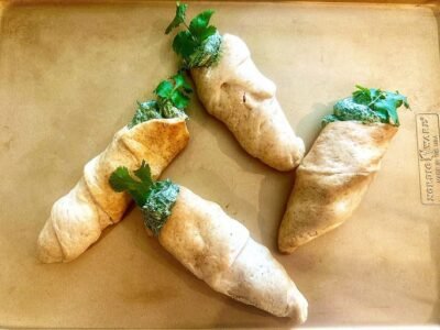 Stuffed Crescent Roll Carrots