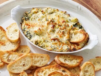 Hot Spinach Artichoke Dip