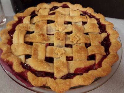 Blueberry Rhubarb Pie