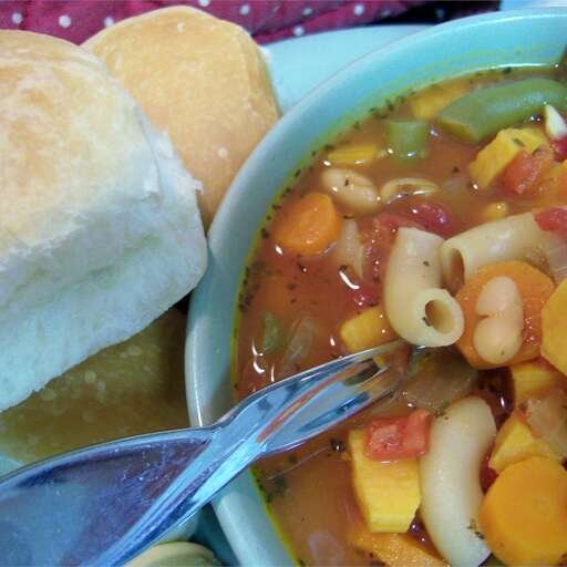 Sweet Potato Minestrone