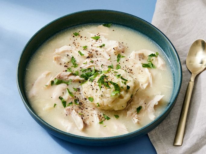 Old-Fashioned Chicken and Dumplings