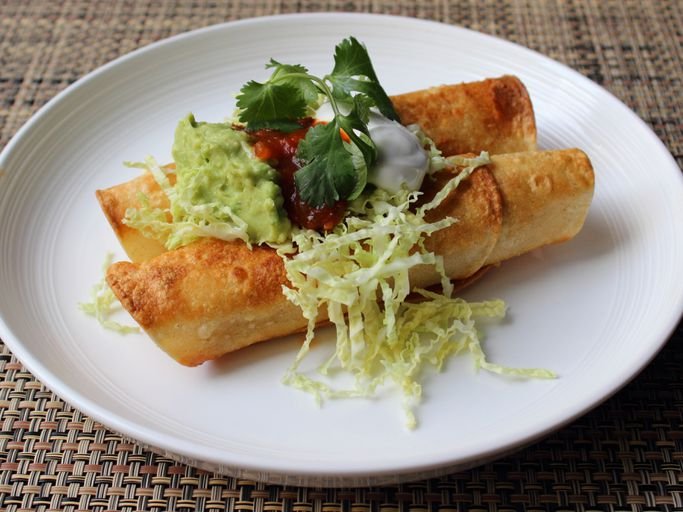 Crispy Turkey Flautas