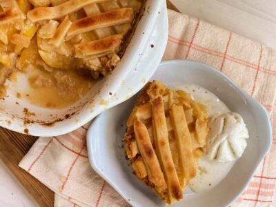 Old Fashioned Peach Cobbler