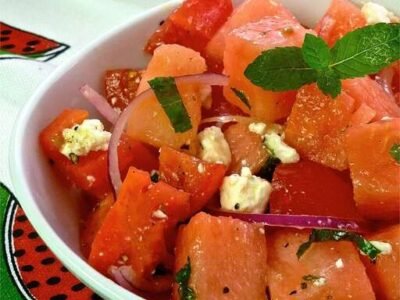 Tomato Watermelon Salad