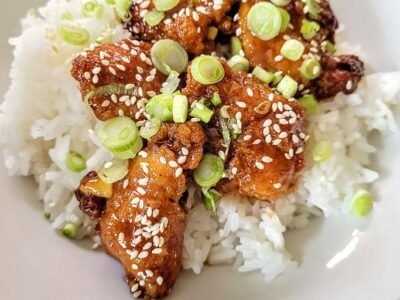 4-Ingredient Orange Chicken