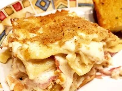 Chicken Cordon Bleu Lasagna