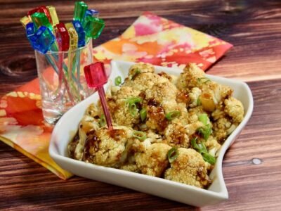 Roasted Honey Garlic Cauliflower