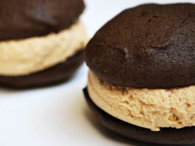 Stef's Whoopie Pies with Peanut Butter Frosting