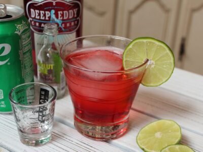 Hard Cranberry Limeade