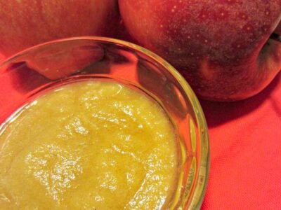 No Cook Applesauce