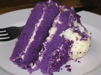 Ube-Macapuno Cake