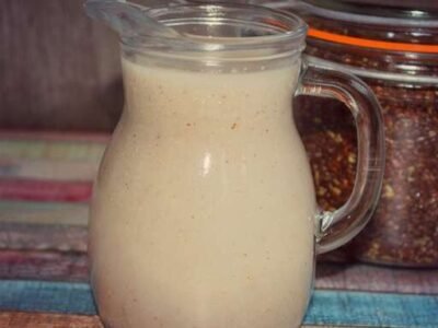 Homemade Flax Seed Milk