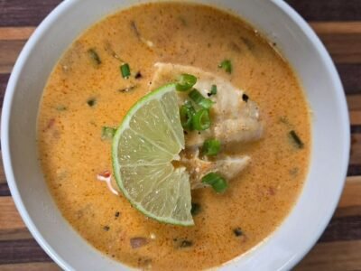 Coconut Lime Fish Soup