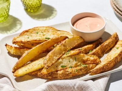 Oven-Fresh Seasoned Potato Wedges