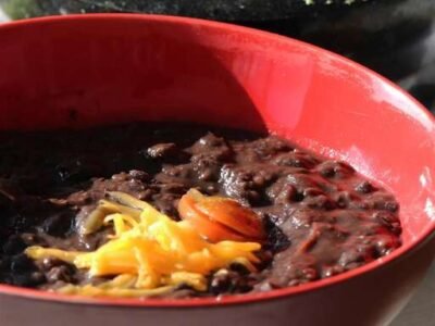 Refried Black Beans