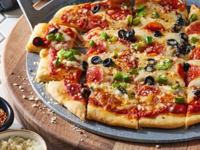 No-Yeast Pizza Crust