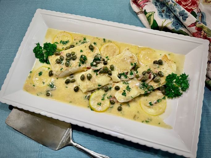 Cod Piccata