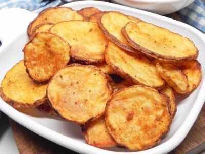 Oven-Baked Potato Slices