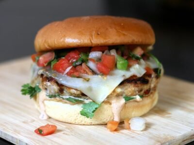 Chipotle Chicken Burgers