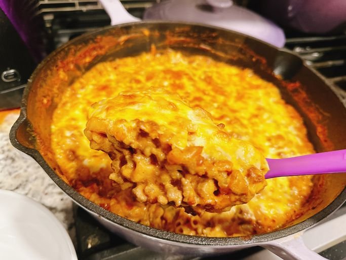 Skillet Cheeseburger Pasta