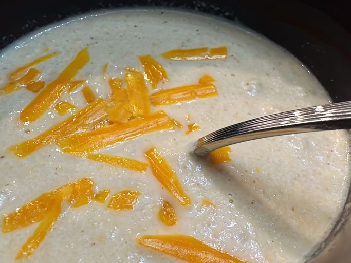Cauliflower Cheddar Soup