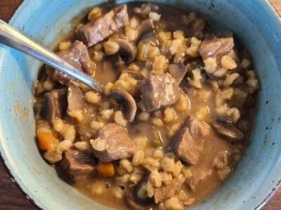 Beef Mushroom Barley Soup